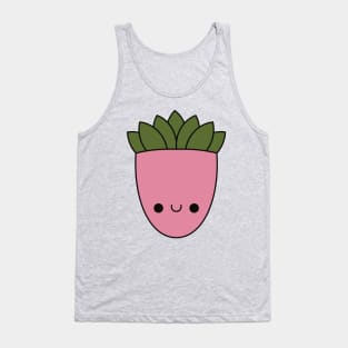 Cute Kawaii Succulent Plant Tank Top